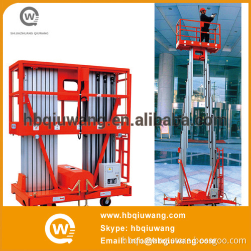 Two post electric personal lift, man lift